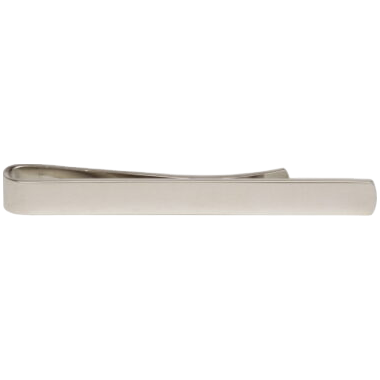 Dalaco Plain Rhodium Tie Slide