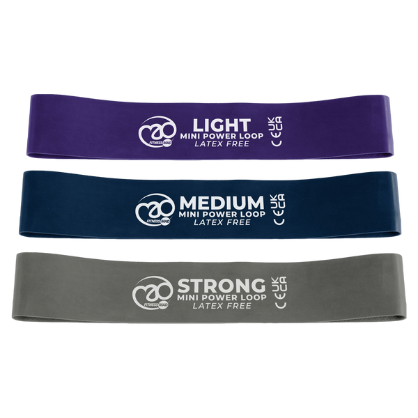 Latex Free Mini Power Loops Set of 3