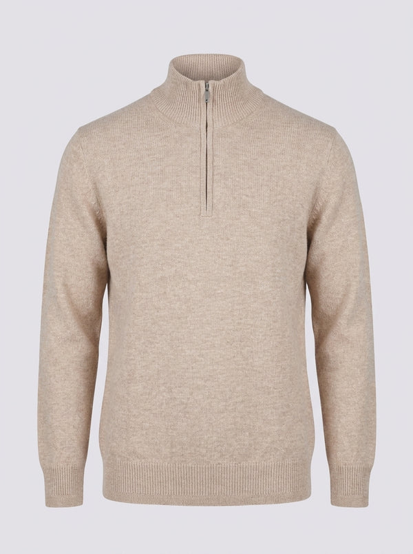 William David Cashmere Blend 1/4 Zip