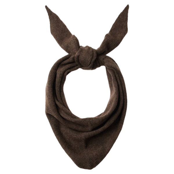Selected Lulu Brushed Wool Triangle Scarf
