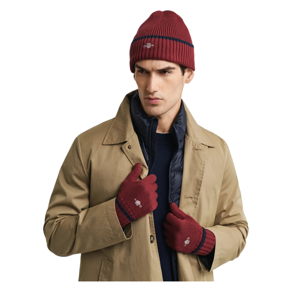 GANT Essential Beanie & Glove Gift Set