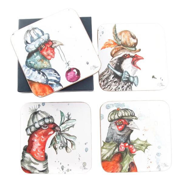 Meg Hawkins Watercolour Design Coasters