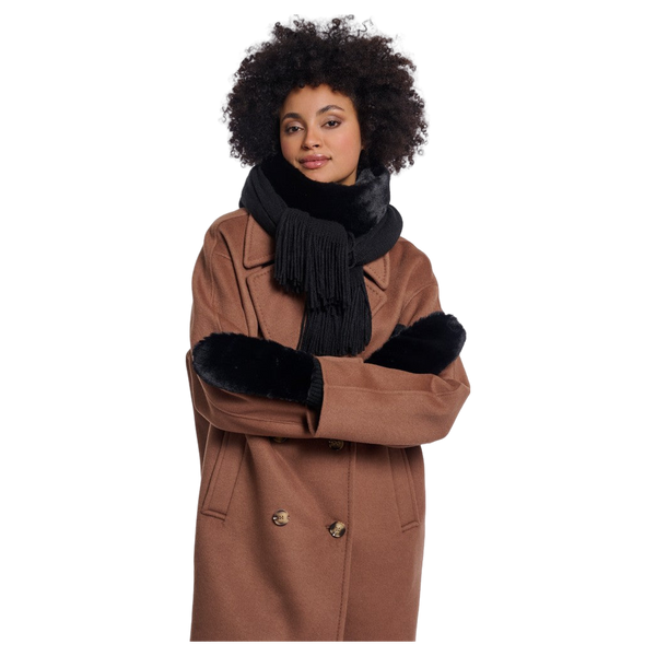 Rino & Pelle Oxo Faux Fur Gloves