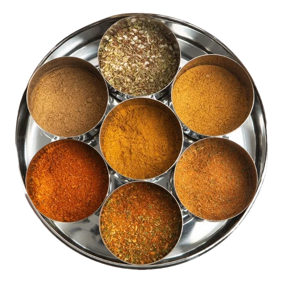 World Spice Blends & Rubs Spice Tin