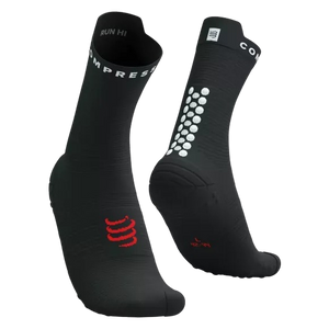 Compressport Pro Racing Socks V4.0 Run High - Black/White