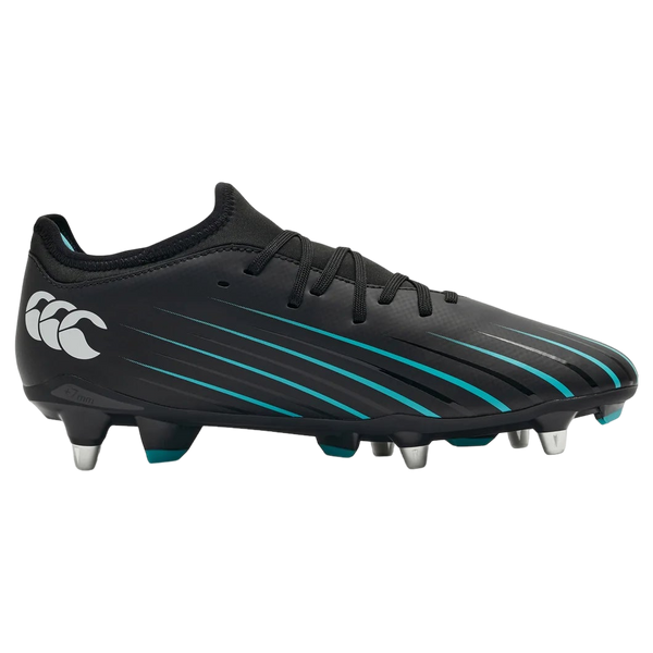 Canterbury Adult Unisex Speed Falcon 2.0 Team Soft Ground Boots Black