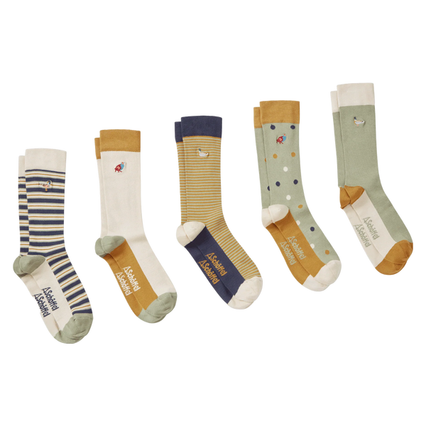 Bamboo Socks Box Of 5