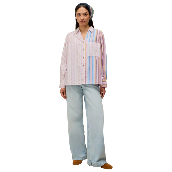 White Stuff Saffie Mixed Stripe Shirt