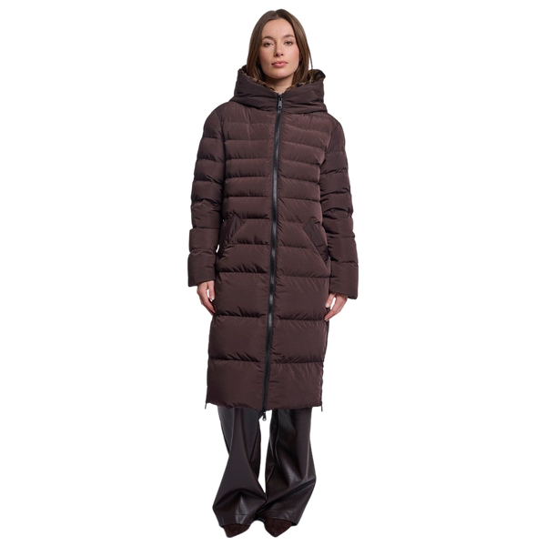 Rino & Pelle Keilafur Long Padded Hooded Coat