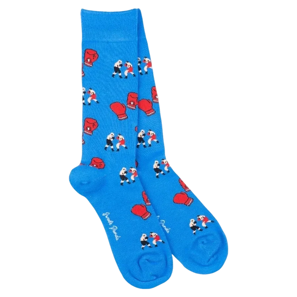 Swole Panda Patterned Bamboo Socks