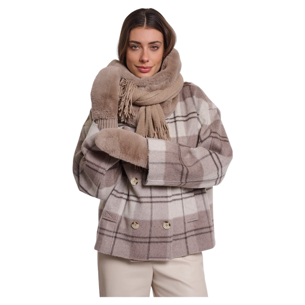 Rino & Pelle Oxo Faux Fur Gloves