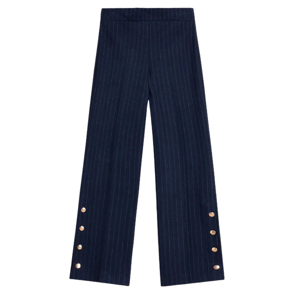 Vilagallo Micaela Pinstripe Pants