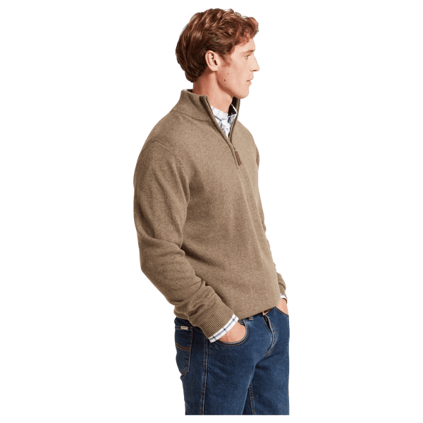 Schoffel Lewis Lambswool 1/4 Zip Jumper