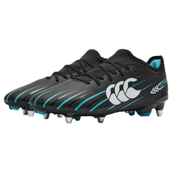 Canterbury Adult Unisex Speed Falcon 2.0 Team Soft Ground Boots Black