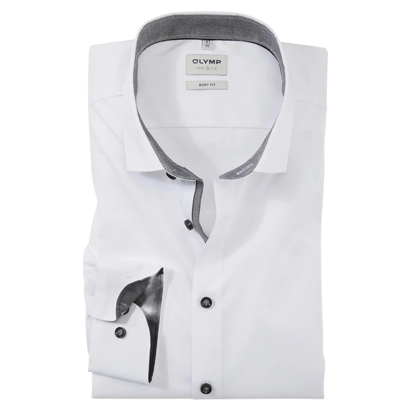 OLYMP Long Sleeve Trimmed Shirt