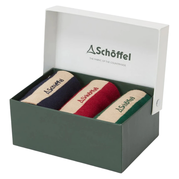 Schoffel Bamboo Sock Box of 3 for Men