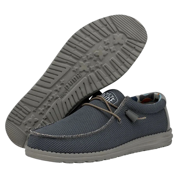 Hey Dude Shoes Wally Sox Triple Needle Casual Shoe for Men