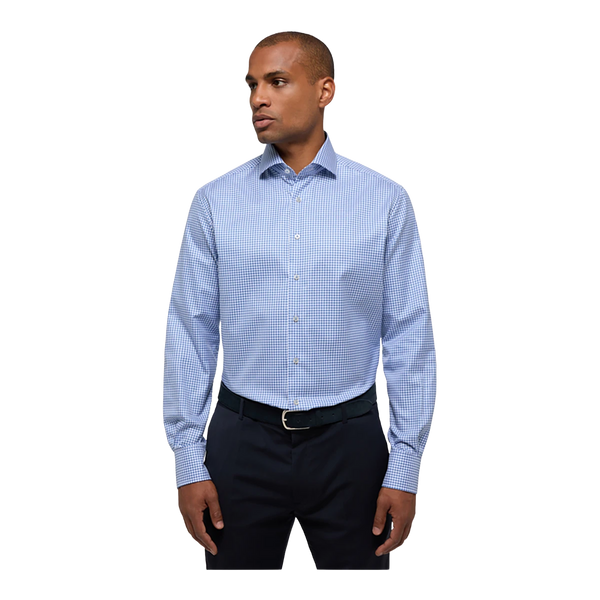 Eterna Long Sleeve Check Shirt
