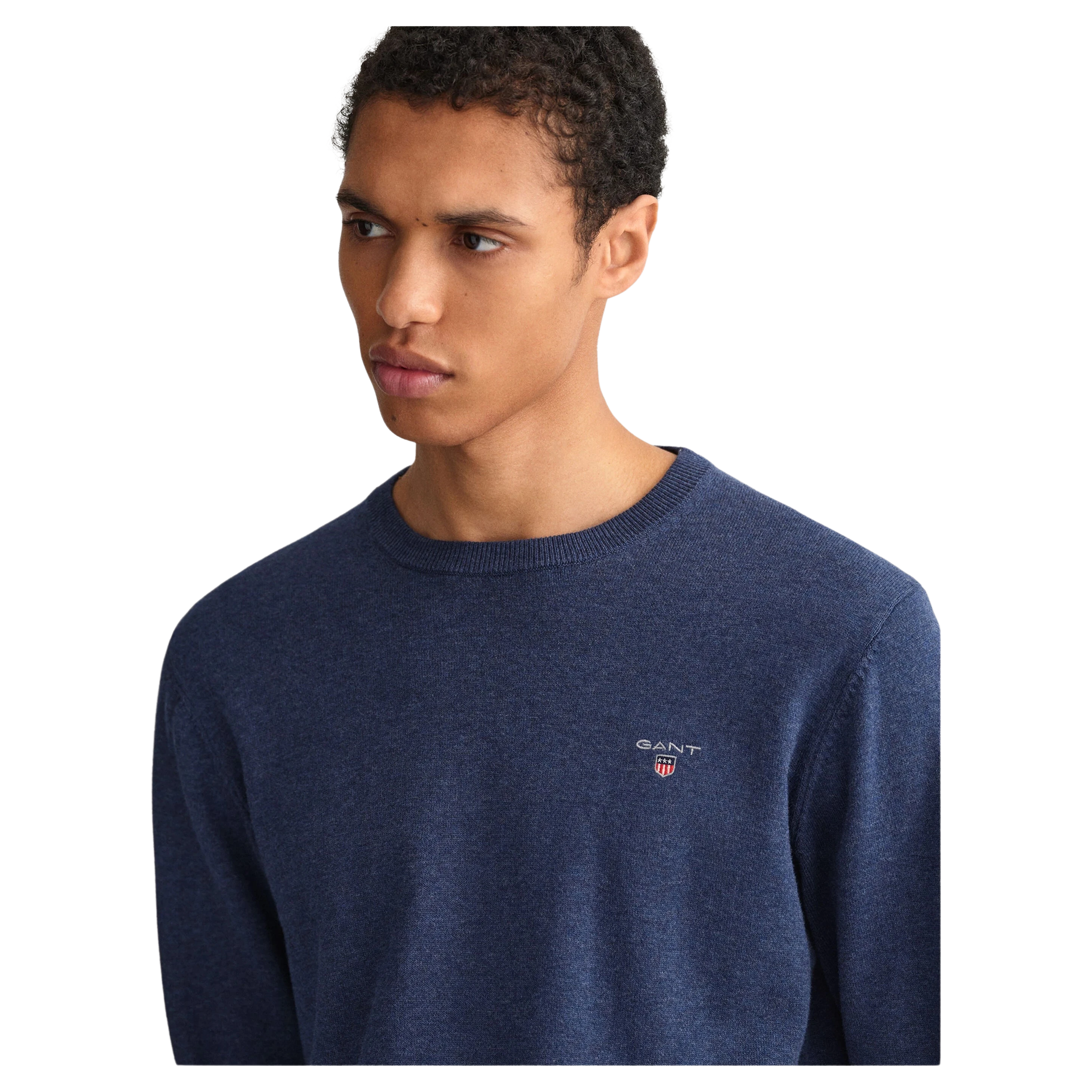 Gant cotton crew neck 2025 jumper