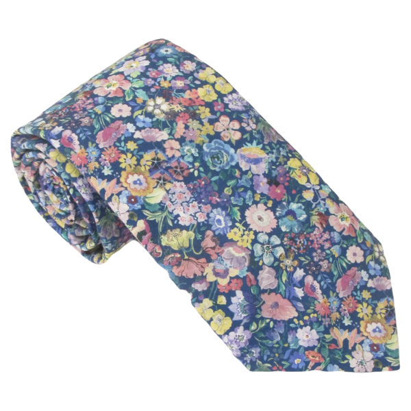 Van Buck Tie Made with Liberty Fabric (Extra-Long)