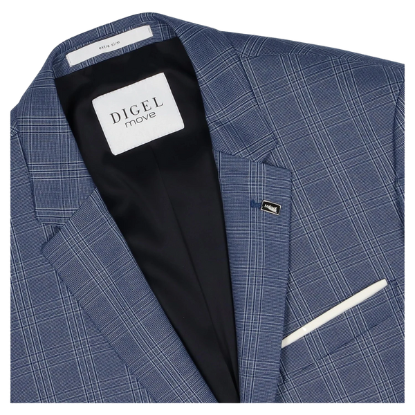 Digel Nate Check Suit Jacket for Men