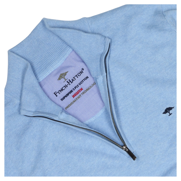 Fynch-Hatton Troyer Superfine 1/4 Zip Knit