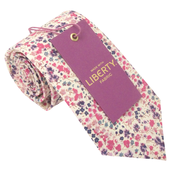 Van Buck Tie Made with Liberty Fabric (Extra-Long)