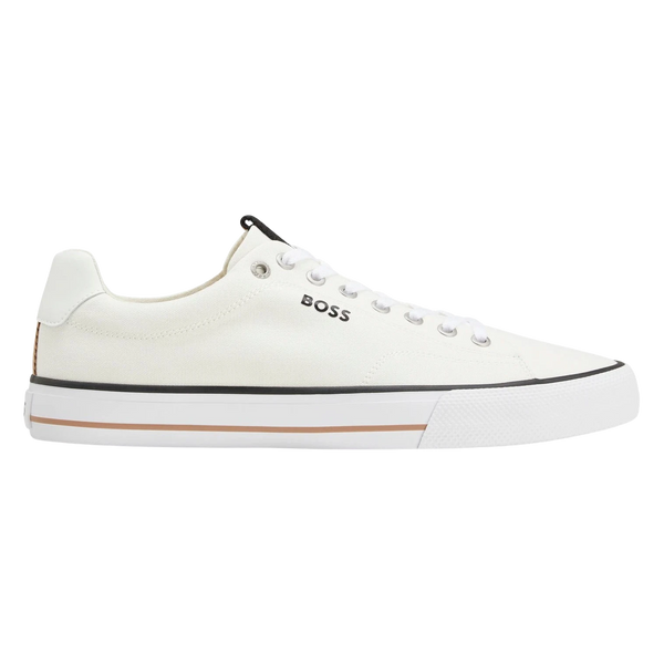 Hugo Boss Aiden Tenn Cotton-Canvas Trainers for Men