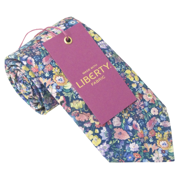 Van Buck Tie Made with Liberty Fabric (Extra-Long)