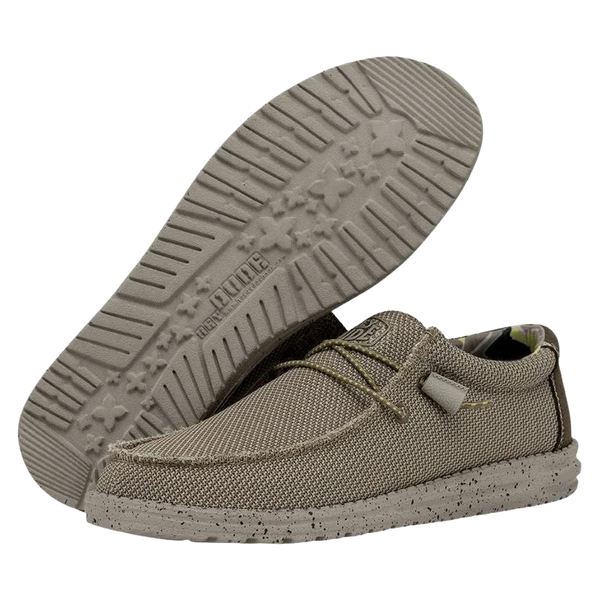 Hey Dude Shoes Wally Sox Triple Needle Casual Shoe for Men