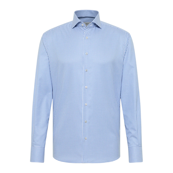 Eterna Long Sleeve Check Shirt