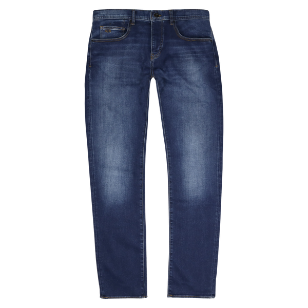 Armani Exchange Slim Fit Knitted Jeans for Men