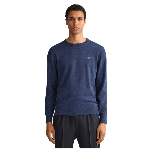 GANT Cotton Crew Neck Jumper for Men