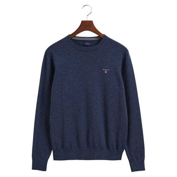 GANT Cotton Crew Neck Jumper for Men