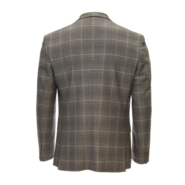 Antique Rogue Overcheck Suit Jacket for Men