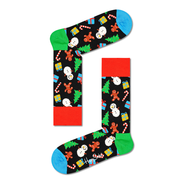 Happy Socks 2 Pack Big Dot Snowman Gift Set for Men