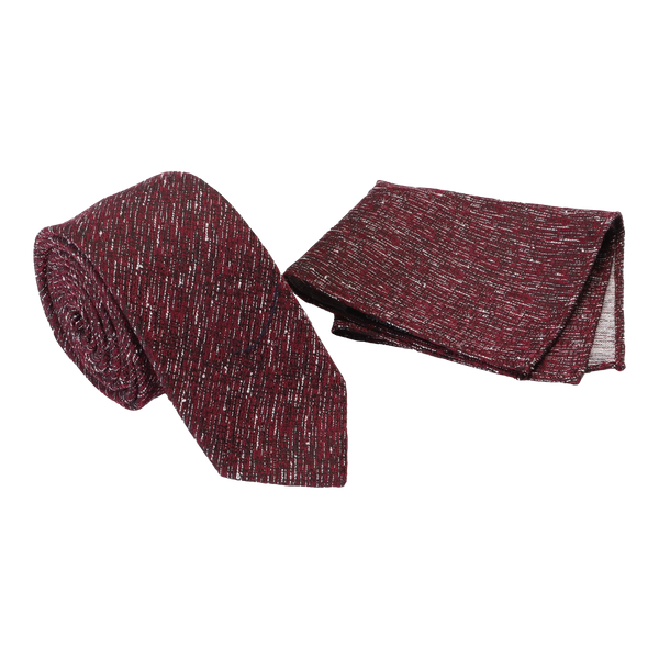 Remus Uomo Textured Tie & Hanky Set
