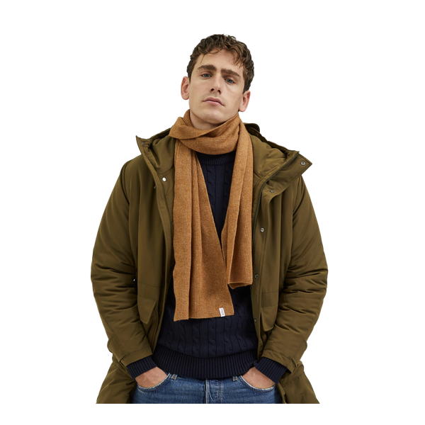 Selected Ribbed Scarf