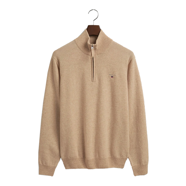 GANT Superfine Lambswool Half Zip for Men