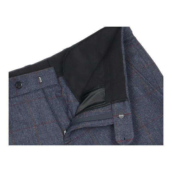 Coes Two Piece Overcheck Tweed Suit for Men