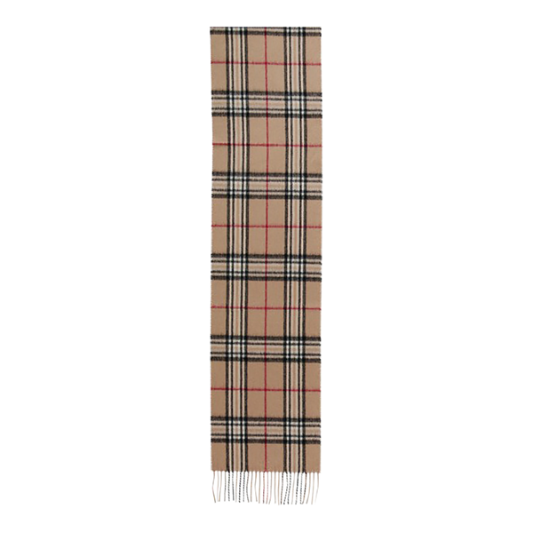 Fraas Plaid Wool/Cashmere Scarf for Men