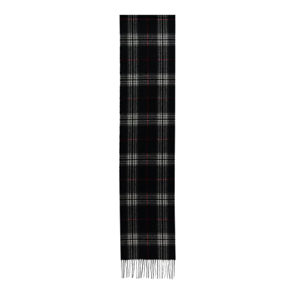 Fraas Plaid Wool/Cashmere Scarf for Men