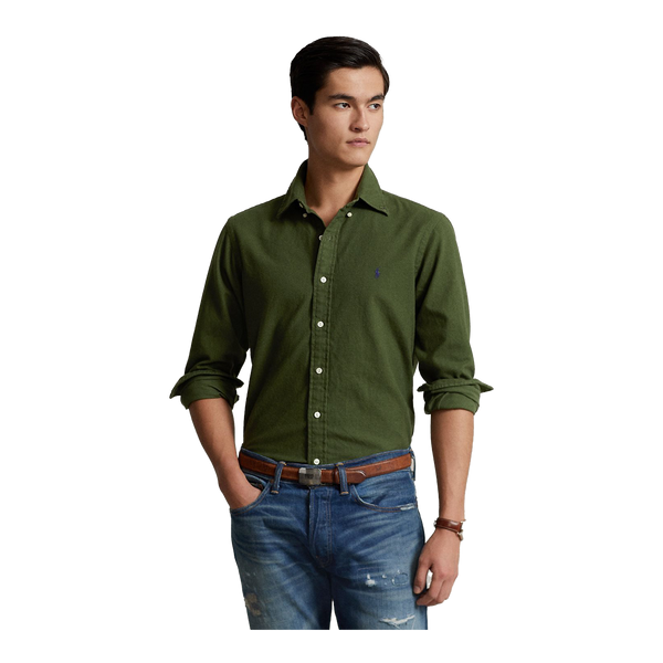 Polo Ralph Lauren Long Sleeve Brushed Cotton Shirt for Men