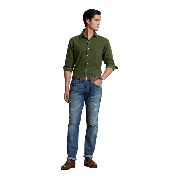 Polo Ralph Lauren Long Sleeve Brushed Cotton Shirt for Men