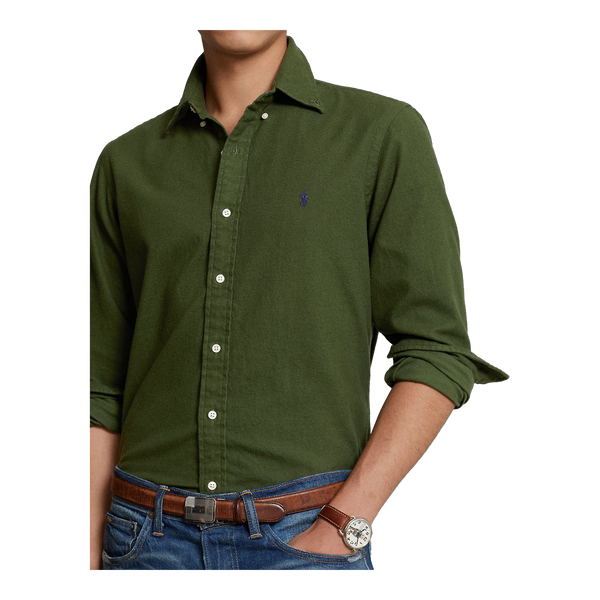 Polo Ralph Lauren Long Sleeve Brushed Cotton Shirt for Men