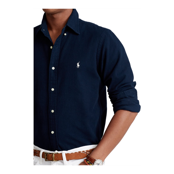 Polo Ralph Lauren Long Sleeve Brushed Cotton Shirt for Men
