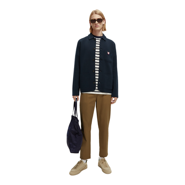 Scotch & Soda Knitted Blazer Cardigan for Men