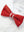 Coes Two Tone Bow Tie in Red and White for Men