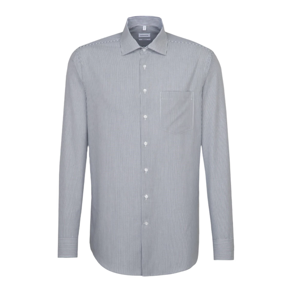 Seidensticker Pinstripe Regular Fit Shirt for Men