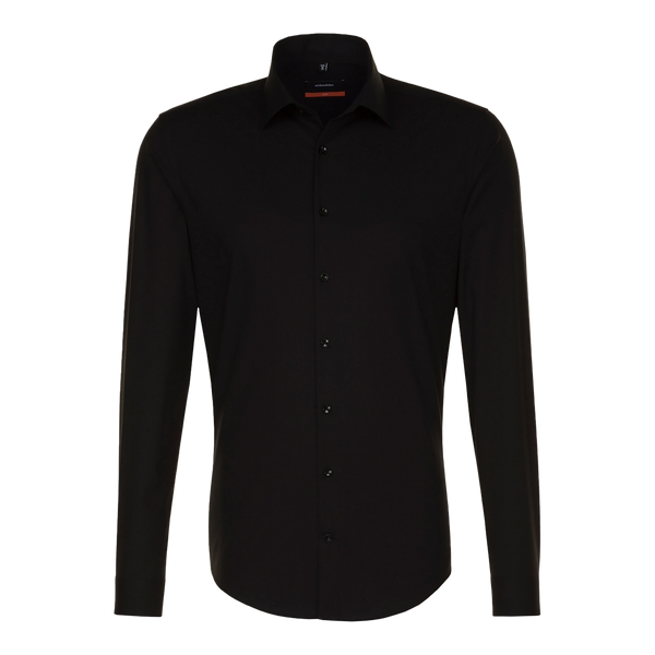 Seidensticker Poplin Slim Fit Long Sleeve Shirt